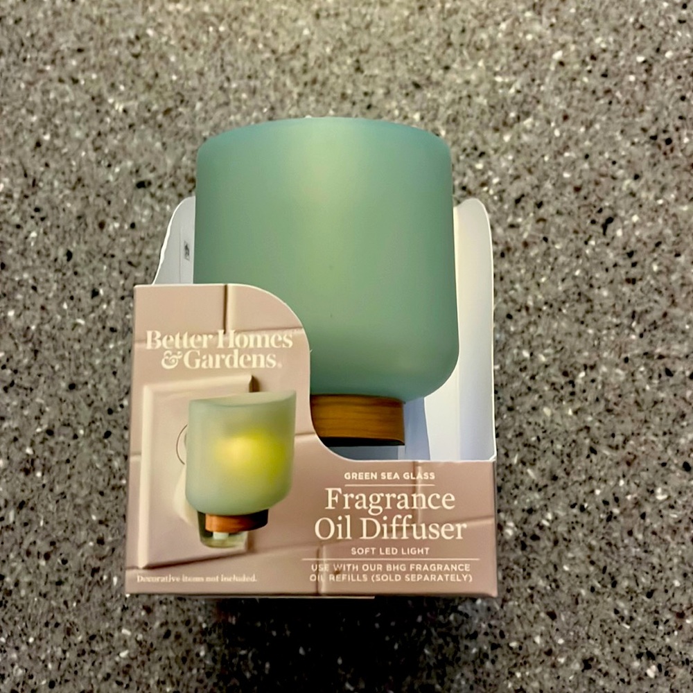 Green Sea Glass Fragrance Oil Diffuser